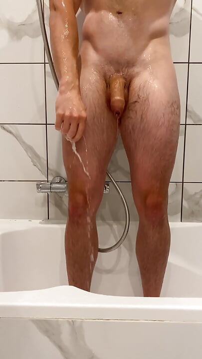 The Morning Starts Right When Warm Drops of Water Slide Down My Naked Body