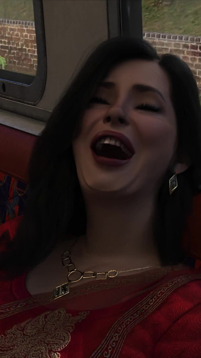 Jaw-dropping moment from "Indian desi Archita Phukon fucked by a stranger on train"