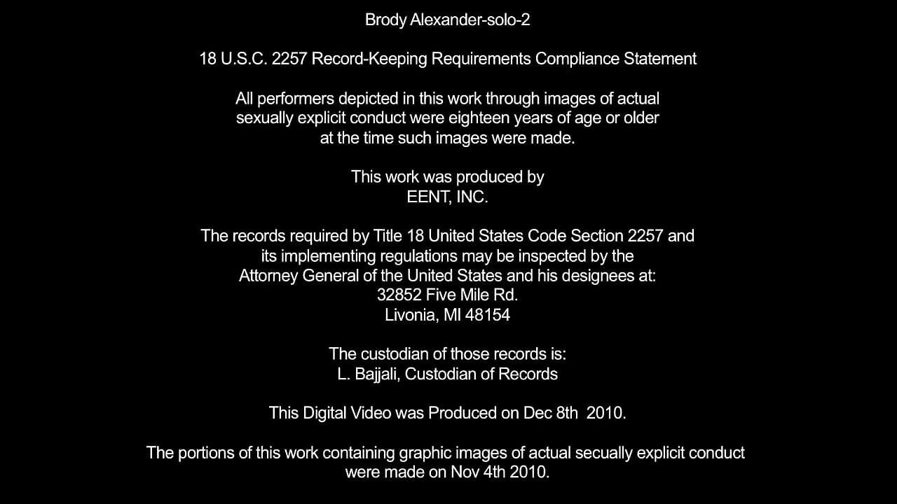 Brody Alexander - HD