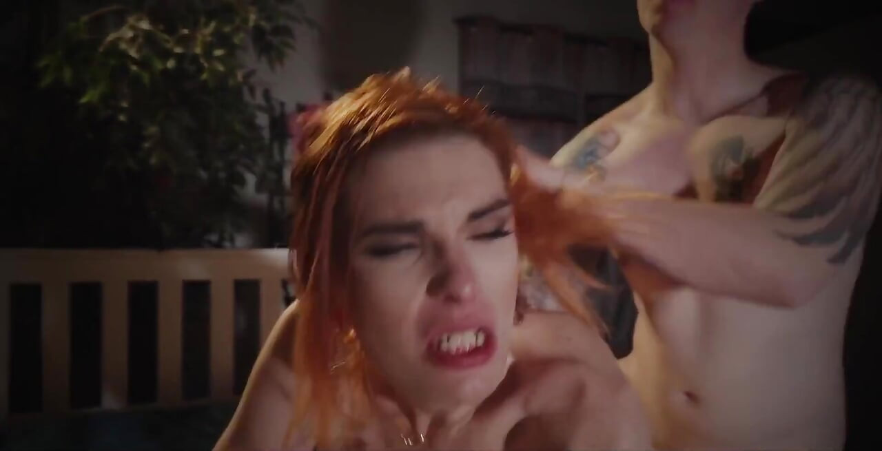 Trans Redhead Gets Thick Cock