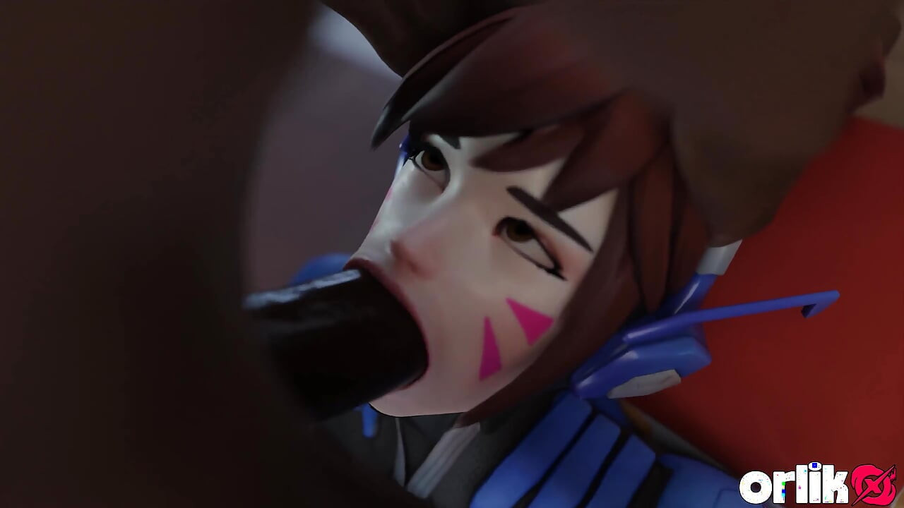Hot D.va BBC Deepthroat Service & Tight Pussy Fuck in Condom - 3D Overwatch Animation