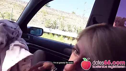 German slut FitXXXSandy picked up at hardware store and fucked