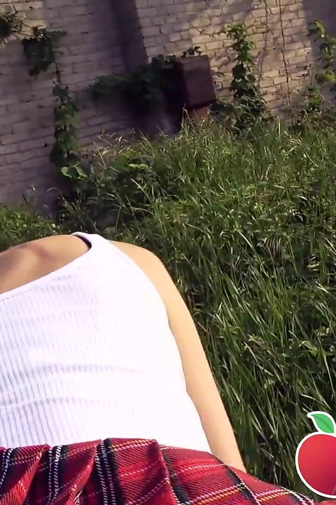 Skinny Czech teen fucked in dirt. Megan Venturi