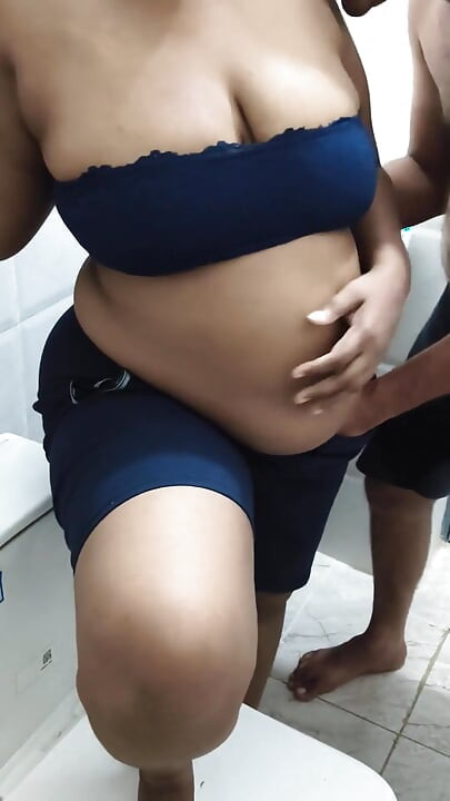 Mi hijastra dijo en el baño, lo hice bien.
