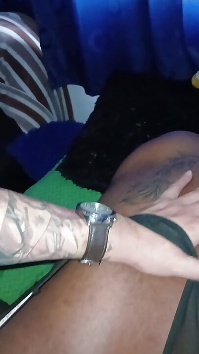 Black Femboy with Good Ass Is Fucked Till I Get My Milk