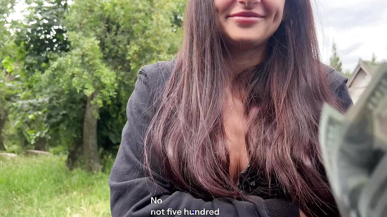 A modest village girl shows her tits and opens her ass to an impudent guy