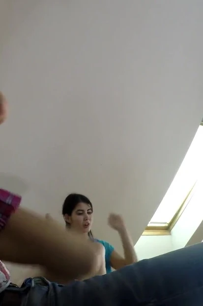 Grinding challenge for this guy with a bunch of hotties