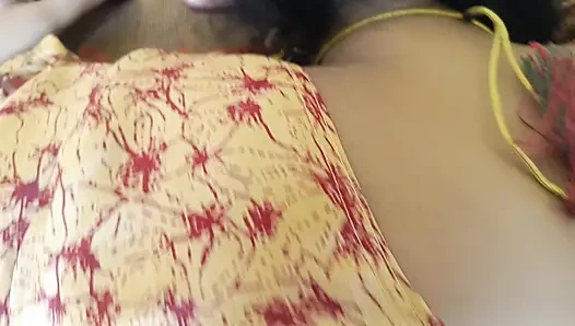 Red color saree cheating Housewife 2