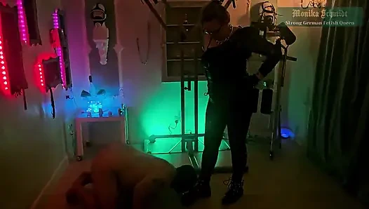 Monika Schmidt Blowjob Training Cuckolding Strapon Bitch Spitting Verbal Humiliation