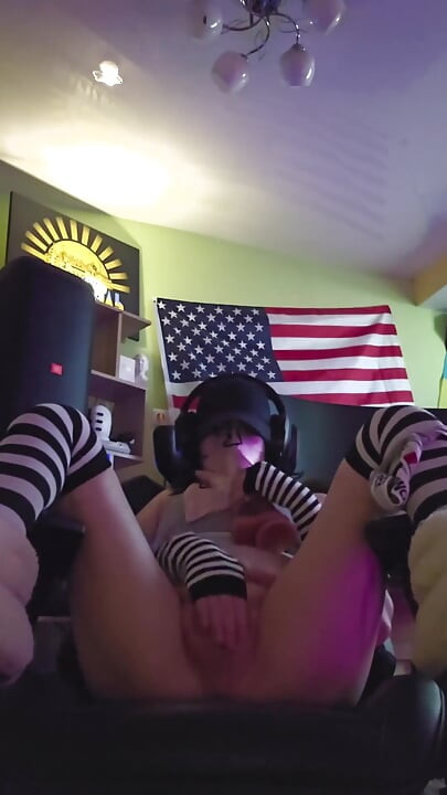 Deepthroat Hunger Burns in Small Tits Ass