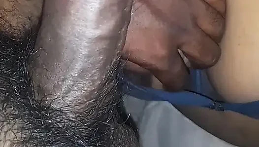 Today fack my husband my boobs and my desi pussy