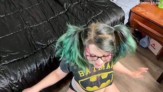 Pervy Roommate Caught! Fucked for Sniffing your Underwear!