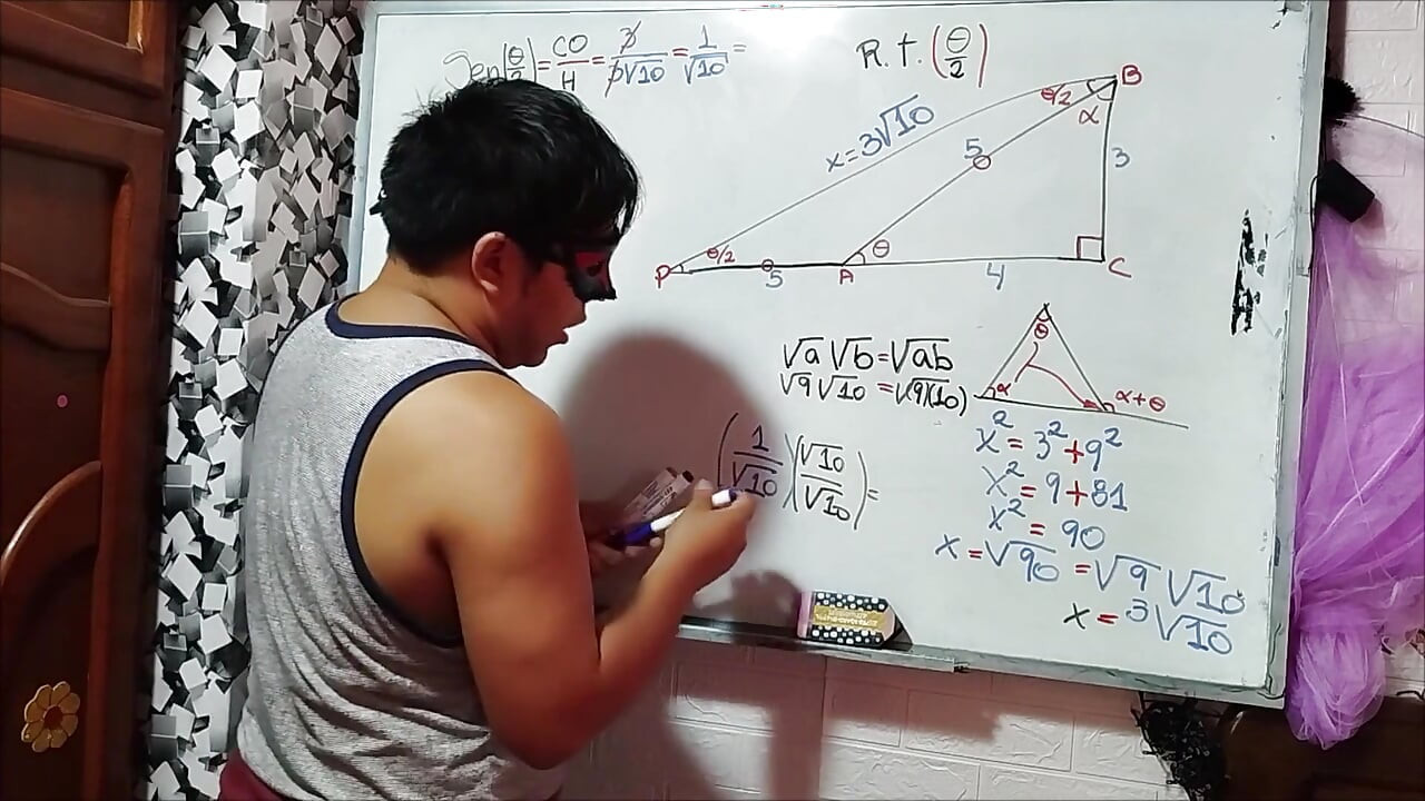 19 Trigonometry: Half-angle (37/2) - Exercise
