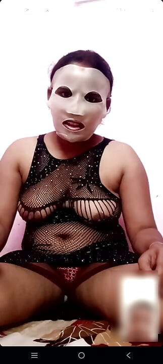 Showing off the guard and the bad and the boozy on the video call