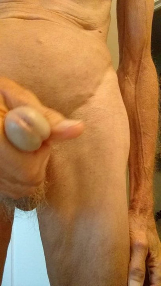 Playing with my cock