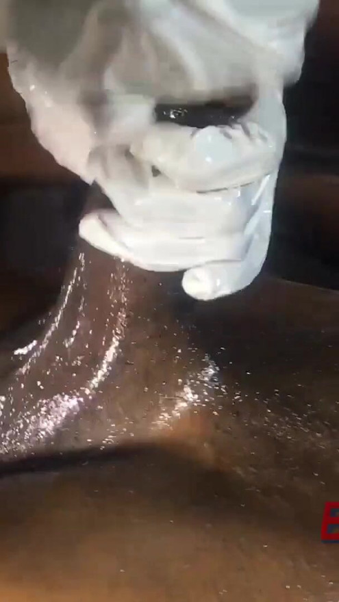 My stepsister lets me rub her pussy through her panties | Clip 1