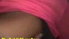 38DDD Black Barbie Tits getting fucked & sucked by some bums