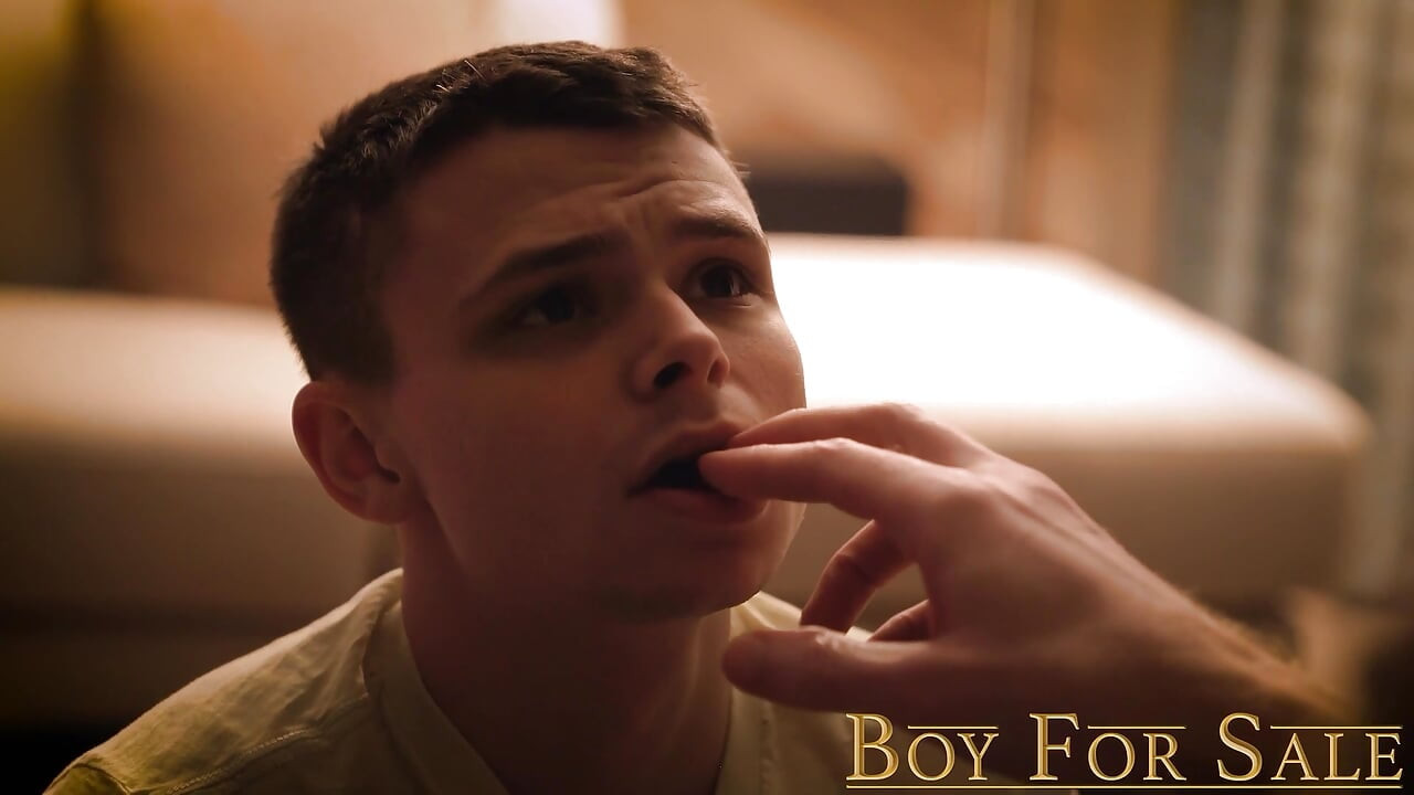 BoyForSale - Twink Milo Miles appraised and bred by horny DILFs