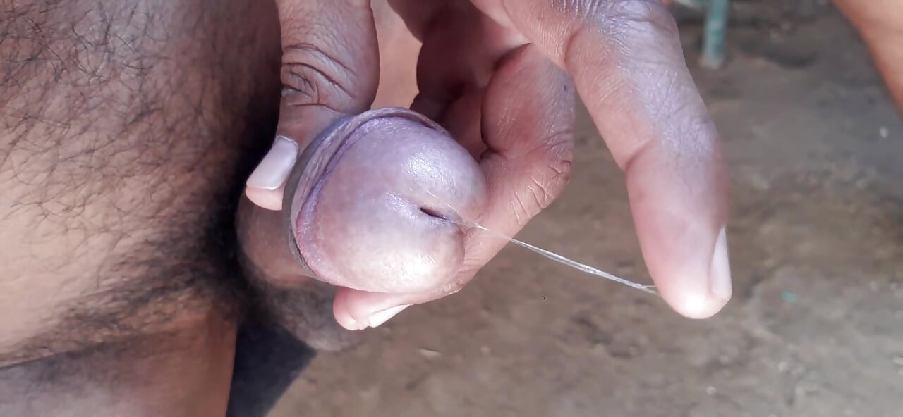 黑屌特寫打手槍 印度男人