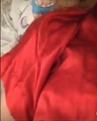 Beuauty in red robe nude