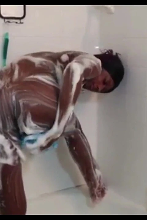 Can You Imagine What Happened Here! Watch Me Lather up in the Shower