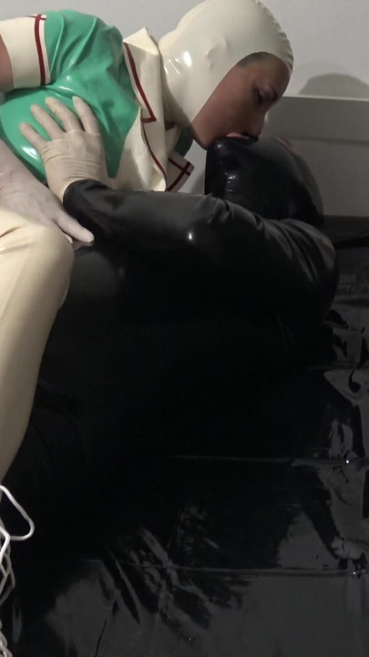 Hot Latex Nurse Got Fucked