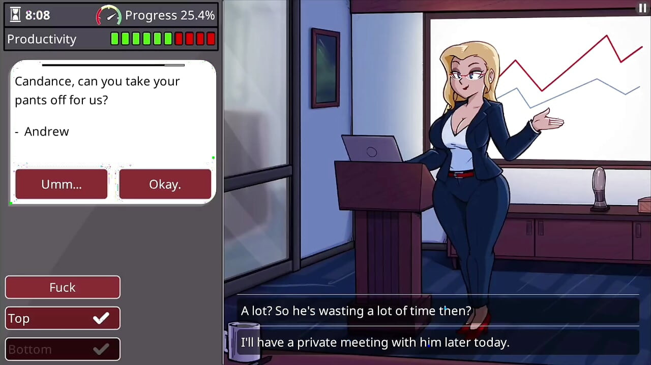 Gadis dengan toket besar dan pantat montok lagi asik ngentot kontol raksasa - gameplay hampir nggak berfungsi level 3