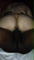 ME RIDING A NICE BBC! WHILE HUBBY RECORD!