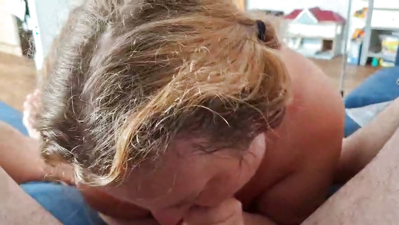 Princess giving master a blowjob and rimming after a day of degradation