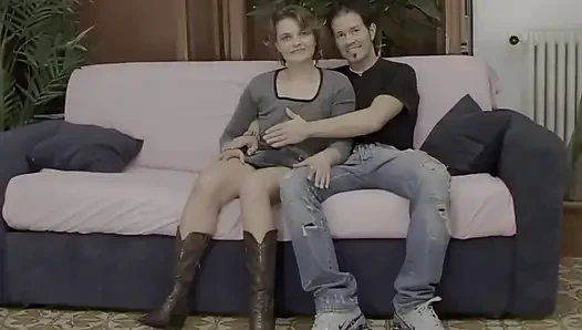 İtalyan çift porno oyuncu seçmelerinde