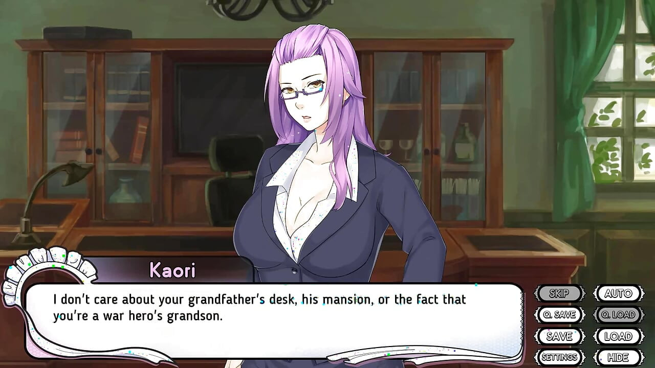 Maid Mansion: cock sucker house maid, cumshot in mouth, Hentai ep.2
