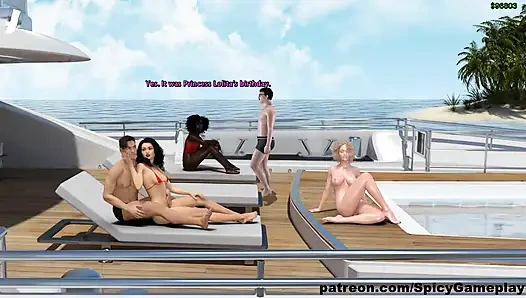 Adventures of Willy D: sexy küken auf einer großen yacht, ep 100