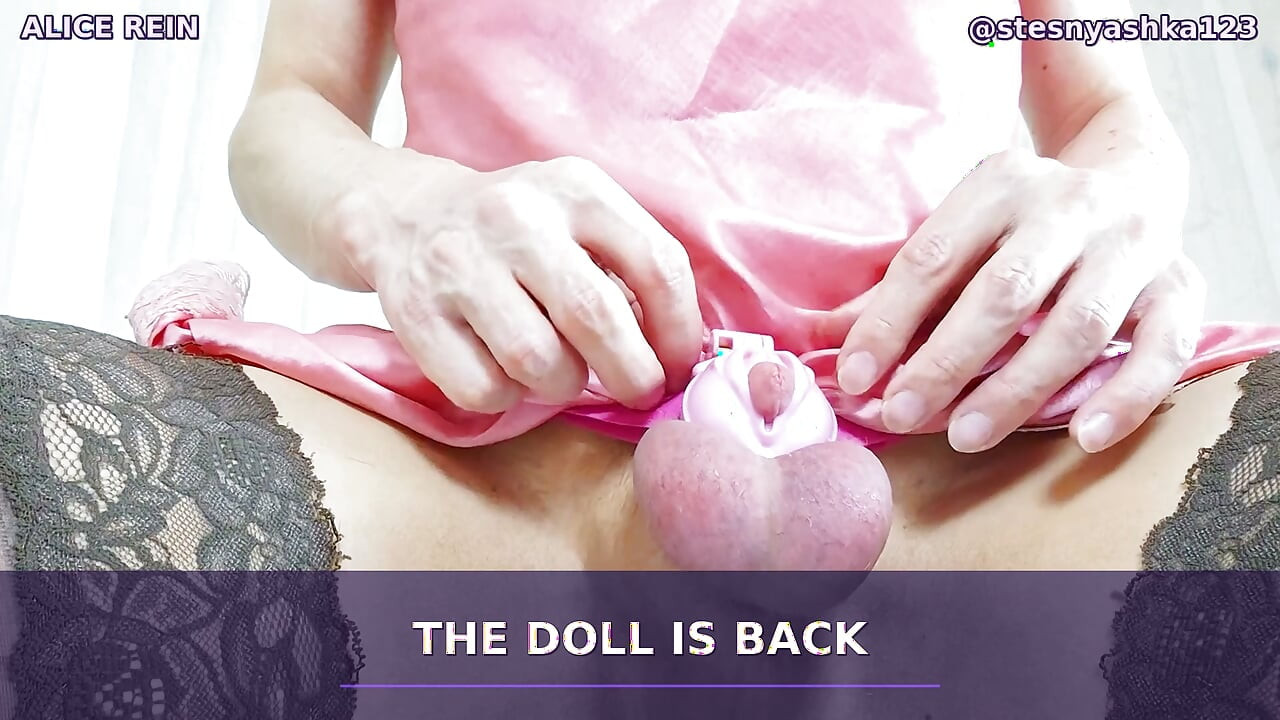 Alice Doll: Part 2: New Cage & Cumshot