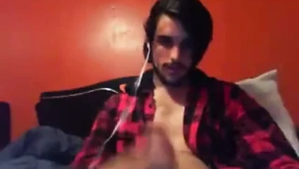Guy Jerks off and cums