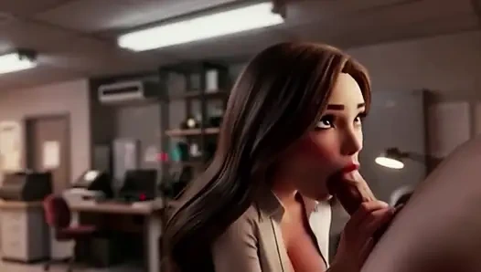 Copy Room Slut - ein geiles büromädchen wird im copyraum gefickt