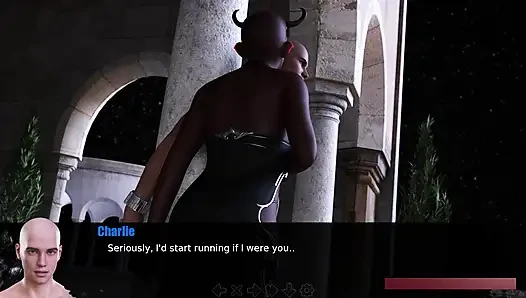Adored by the Devil 1 - Game Intro - Lillith Saves Her BF From Demon Woman