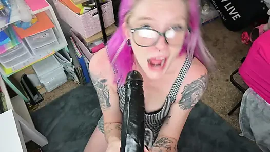 BBC Bimbo Office Slut
