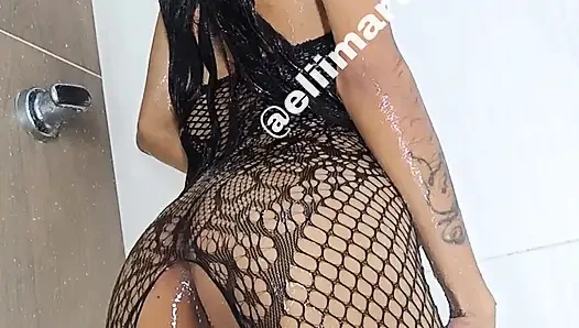 Du hast mich beim duschen begleitet