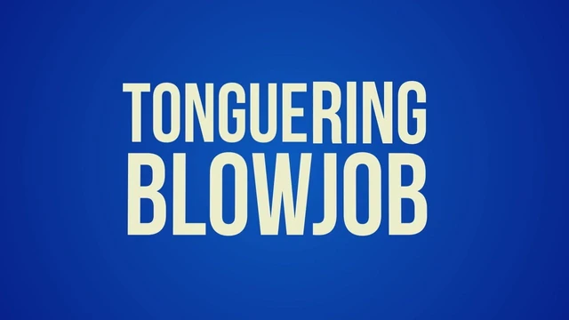 THICK EBONY GIVES SLOPPY TONGUE RING BLOWJOB