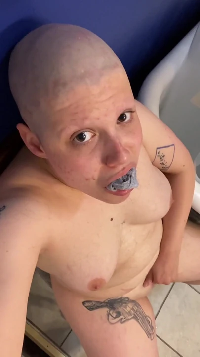 Memorable moment from "Hairless Whore - Adama Daat Amateur Fetish Head and Brow Shave"