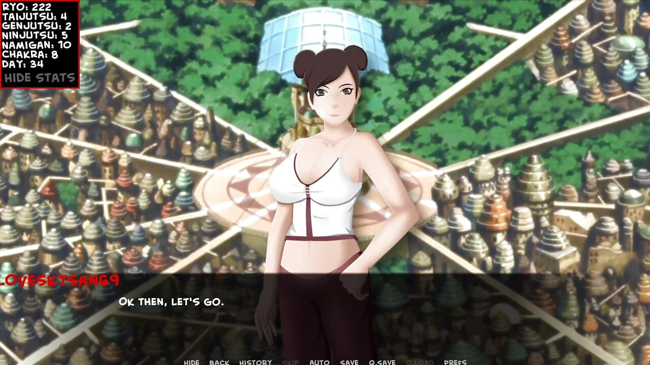 Sarada Training V2.2 Part 7 Story by Loveskysan69