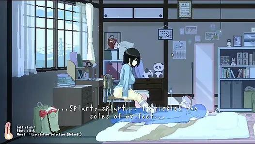 Hentai Game – Wife with Huge Tits Takes Rough Sex in the House