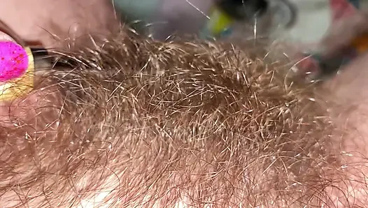 Ich bürste meinen busch