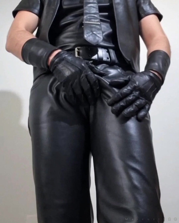 Leather feels good 1