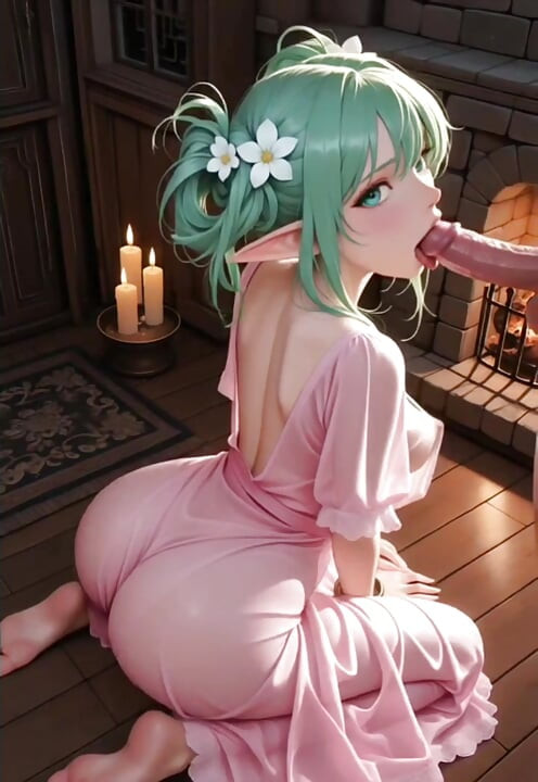 Hentai anime - Very shy but very rich dick mom