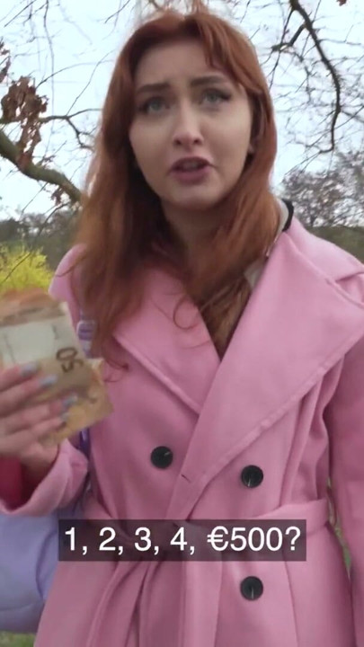She could not believe how much MONEY I would Pay Her to FUCK ME - Public Agent | Clip 1