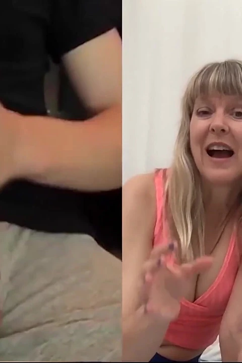 Bà nội xem webcam wank