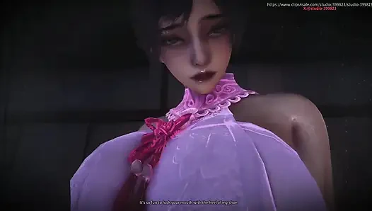 B027 Giantess Shrinks Slave, Farts, Facesitting, Smells, Tramples, Sole Training Cunnilingus