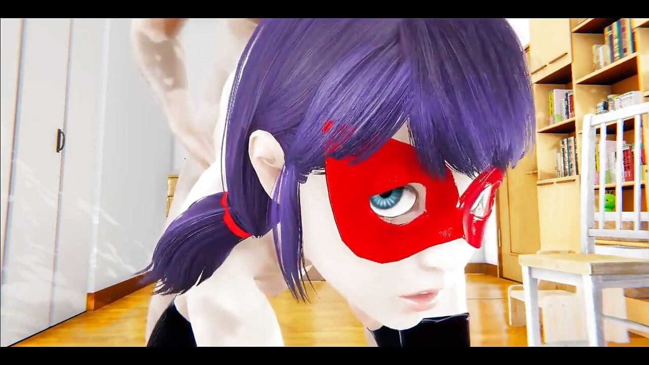 Ladybug Hentai - Ladybug dikongkek oleh lelaki besar gemuk - manga Anime Asia Lucah Animasi Jepun