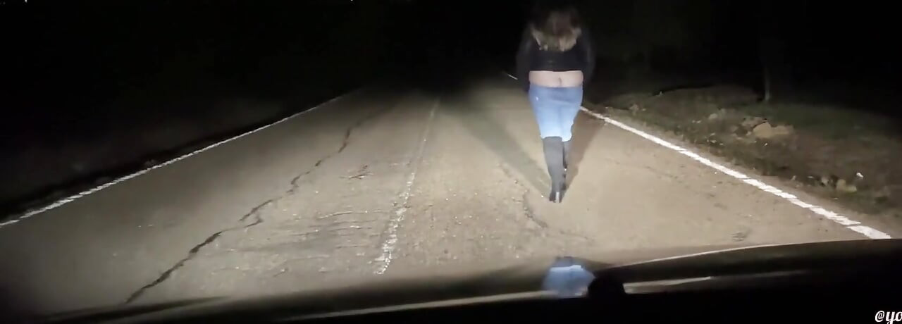 You Can See My Butt Crack While Driving- POV